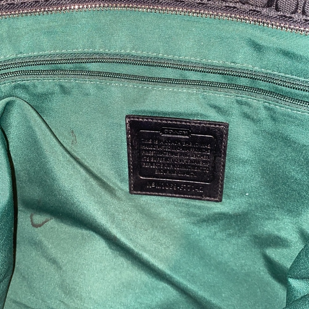 Black Coach Laptop Bag - Picture 8 of 12